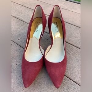 Michael Kors Suede pumps 8 brand new